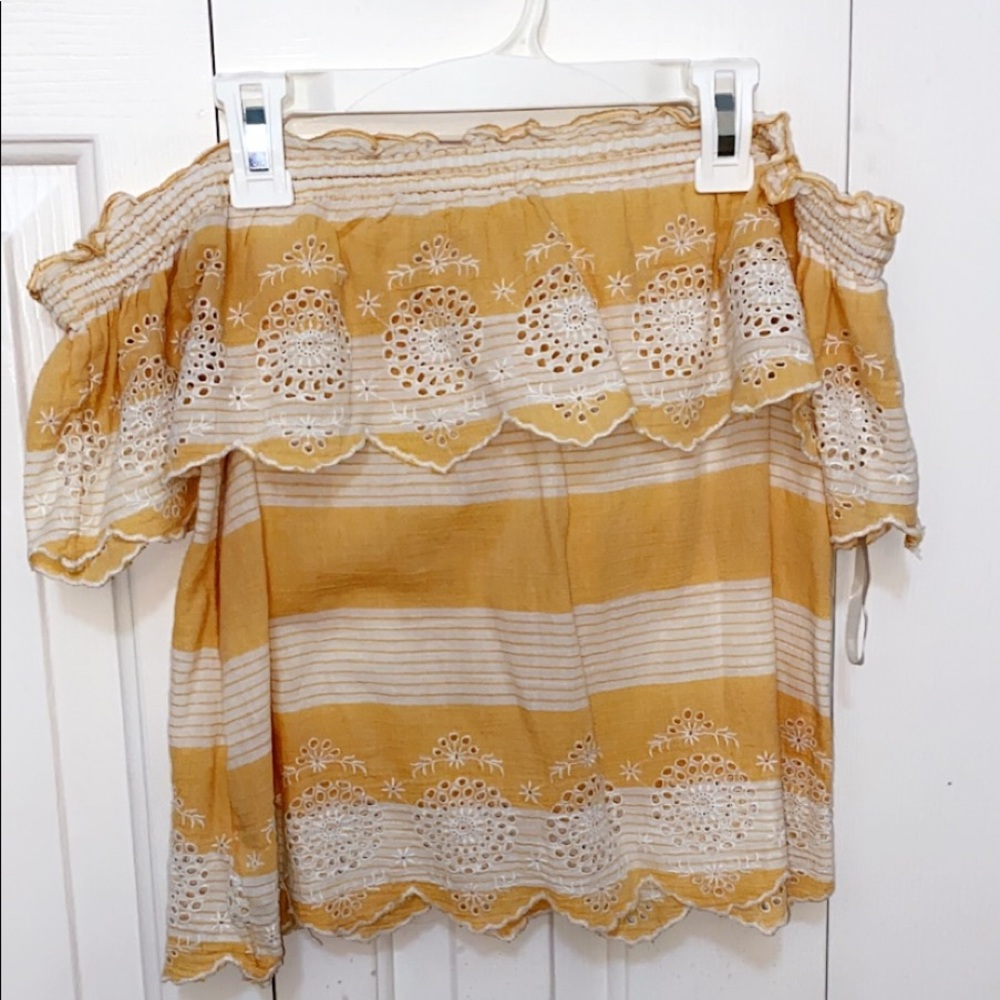 off the shoulder top